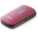 Mobile phone Panasonic KX-TU446EXR Red Maroon