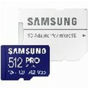 Micro SD Memory Card with Adaptor Samsung MB-MD512SA/EU 512 GB