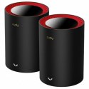 Wi-Fi Amplifier Cudy M3000(2-PACK)-BLACK Red Black/Red RJ45 Ethernet WAN Wi-Fi