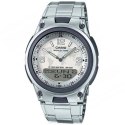 Men's Watch Casio ILLUMINATOR TELEMEMO 30 Silver (Ø 40 mm)