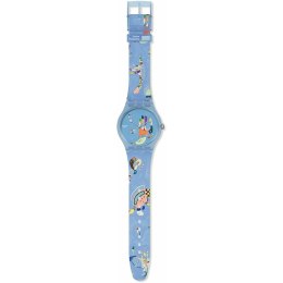 Men's Watch Swatch BLUE SKY, BY VASSILY KANDINSKY (Ø 41 mm)