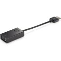 HDMI to VGA Adapter HP H4F02AA Black