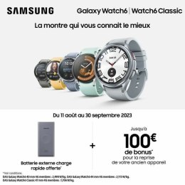 Smartwatch Samsung Galaxy Watch6 Classic R965 Multicolour Silver