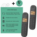 Landline Telephone Logicom DECT ILOA 250 DUO Black