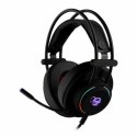 Headphones with Microphone CoolBox DG-AUR-01 Black