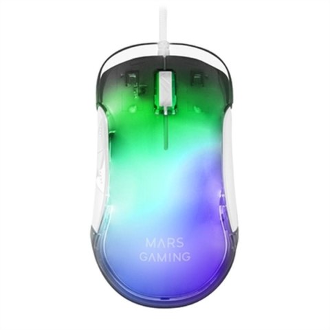 Mouse Mars Gaming MMGLOWW 12800 dpi White 12800 dpi