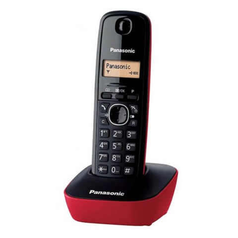 Wireless Phone Panasonic KX-TG1611 Red/Black