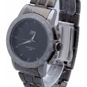 Men's Watch Q&Q Q602J405Y Black Silver (Ø 40 mm)