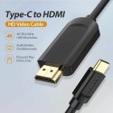 HDMI Cable Vention CGUBH Black Golden 2 m