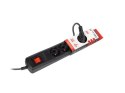 Listwa zasilająca R5 3m 5x230V PL 10A Czarna