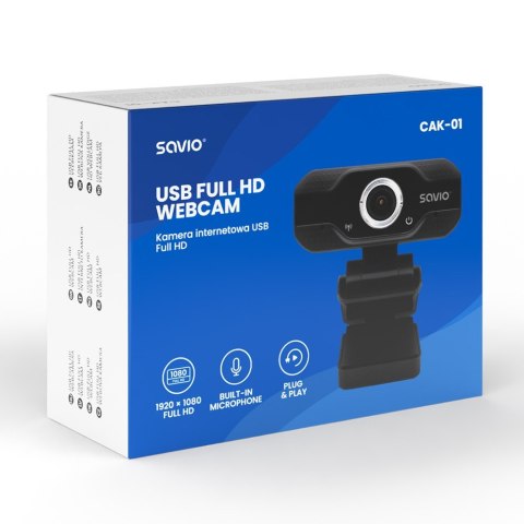 Kamera internetowa USB Full HD CAK-01