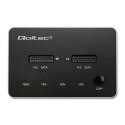 Stacja dokująca dysków 2x SSD M.2 SATA | NGFF | USB typ C