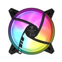 Wentylator ARGB 140x140x25 czarny