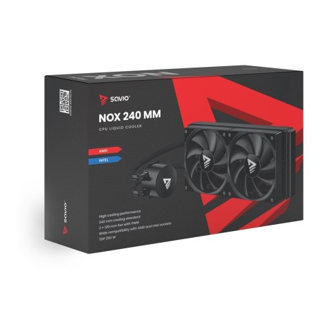 Chłodzenie wodne NOX 240 mm