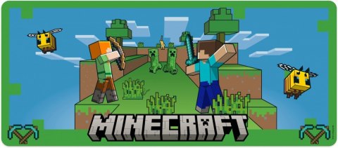 Mata podkładka pod myszkę 80x35cm Minecraft