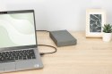 Obudowa USB 3.0 na dysk SSD/HDD 2.5" oraz 3.5" SATA III max. 16 TB z zasilaczem, aluminiowa