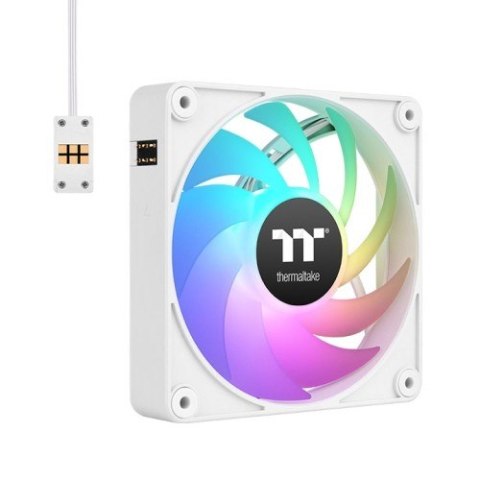 Wentylator - CT140 EX ARGB (3x140mm, PWM, łączenie magnetyczne) Biały