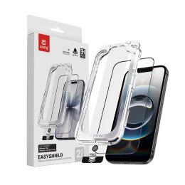 EasyShield 2-Pack - Szkło hartowane iPhone 17e / 16e / 14 / 13 / 13 Pro (2 sztuki)