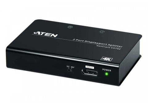 Rozdzielacz 2-Port 4k DisplayPort Splitter VS192