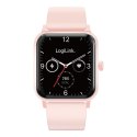 Smartwatch LCD, BT5.2 IP68, różowy