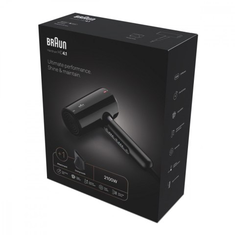 Suszarka do włosów 2100W, wskaźniki LED HD410E