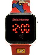 Zegarek LED Super Mario czerwony