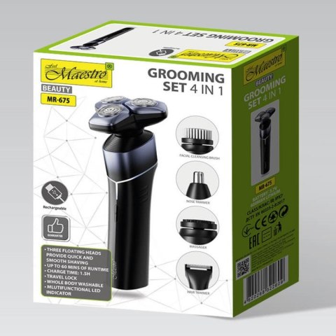 Zestaw do golenia 5w1 USB MR-675