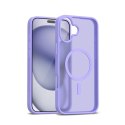 Etui Hybrid Matte Magnetic Etui MagSafe iPhone 17 Lawendowe