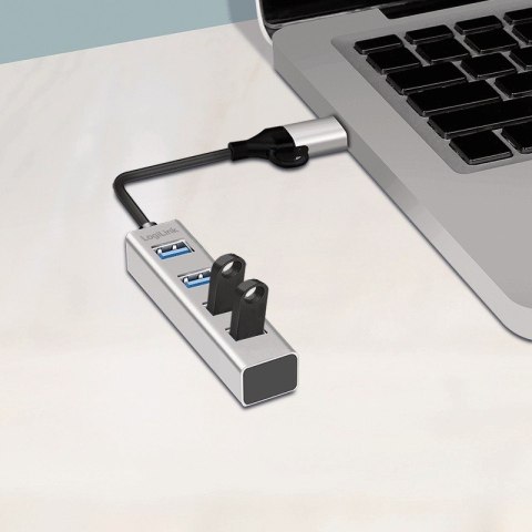Hub USB3.0 4-porty USB- A 5Gbit/s