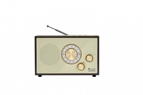 Radio OR SŁOWIK USB/BT ciemny brąz
