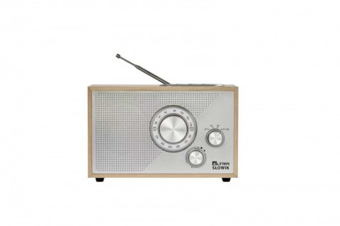 Radio OR SŁOWIK USB/BT jasny brąz