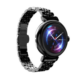 Smartwatch Aura Amoled damski czarny