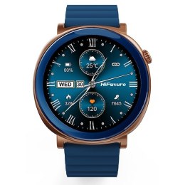 Smartwatch Aurora Amoled rozmowy AI niebieski