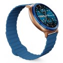 Smartwatch Aurora Amoled rozmowy AI niebieski