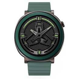 Smartwatch Aurora Amoled rozmowy AI zielony