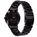 Smartwatch Quantum czarny stalowy