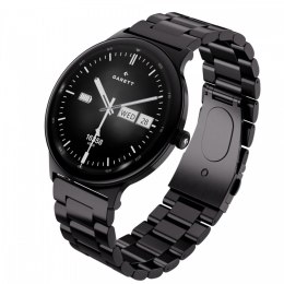 Smartwatch Quantum srebrny stalowy