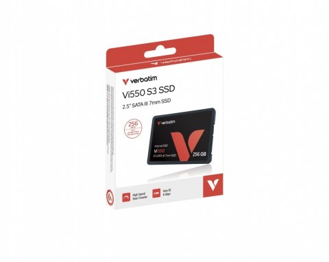 Dysk SSD wewnętrzny 256GB 2,5cala VI550 S3 SATA III czarny