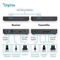Przedłużacz / Extender HDMI bezprzewodowy z KVM do 100m | UHD 4K@60Hz | Audio | Niskie opóźnienie 16ms (Zestaw)