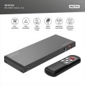 Przełącznik / Switch HDMI 4x1, 8K/60Hz (4:4:4) z HDR, 48 Gbps, HDCP 2.3, Toslink / Stereo, EDID