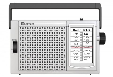 Radio IZA-5 srebrne