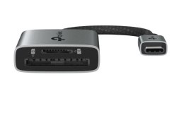 Adapter USB Type-C to SD & microSD 3.0 UA430C SPEC: 1 × USB-C Connector,1 × SD + 1 × microSD(TF) up to 200MBps 