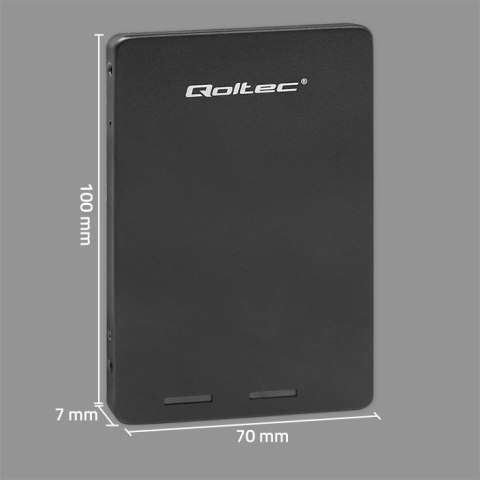 Adapter na dysk M.2 SSD | SATA NGFF do SATA III | 2TB | Super speed 6Gb/s | Czarny