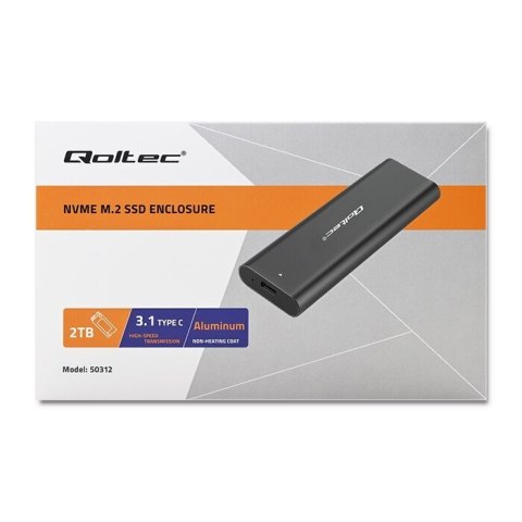 Obudowa | kieszeń do dysków M.2 SSD | NVME | PCI-E | USB typ C