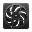 Wentylator VOLCANO LOOP REVERSE ARGB 120 Czarny