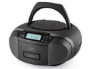 Boombox czarny RC-E444B