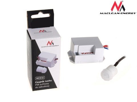 Czujnik ruchu pir z zewnętrznym sensorem 800W 360s MCE32