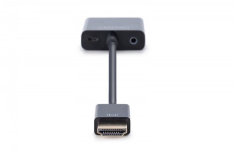 Konwerter/adapter audio-video HDMI do VGA, 1080p FHD, z audio 3.5mm MiniJack