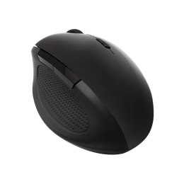 Mysz optyczna radiowa 2.4GHz 1600dpi ergonomiczna czarna