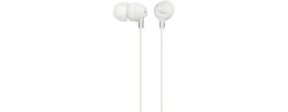 Słuchawki handsfree mikrofon MDR-EX15AP białe